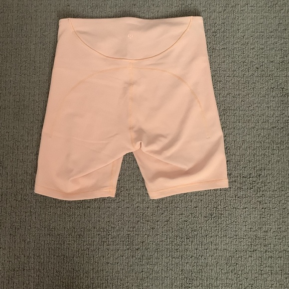 Peach Luluemon bike shorts! - Picture 3 of 6